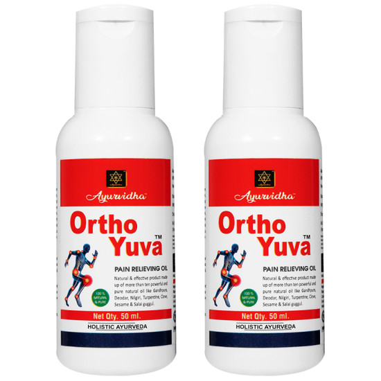 Ayurvidha Orthoyuva Pain Relieving Oil (50ml Each) image