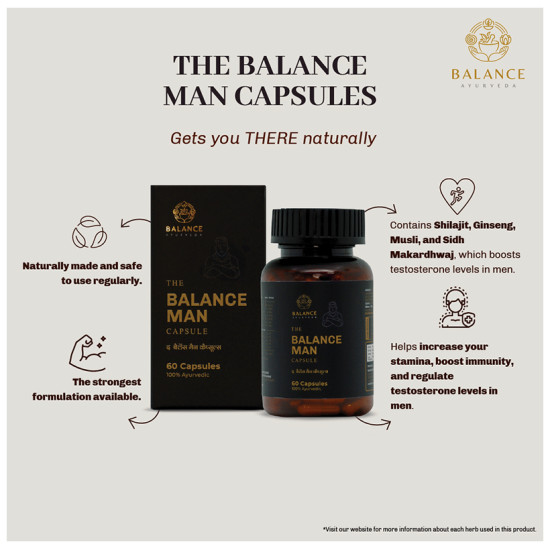 Balance Ayurveda The Balance Man Capsule image