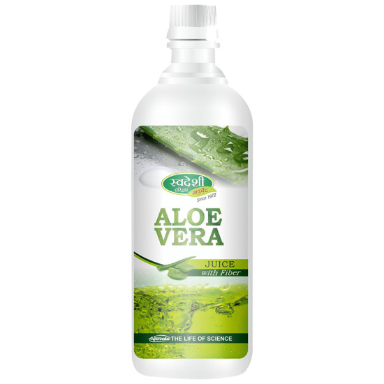 Swadeshi Aloe Vera Juice with Fibre image