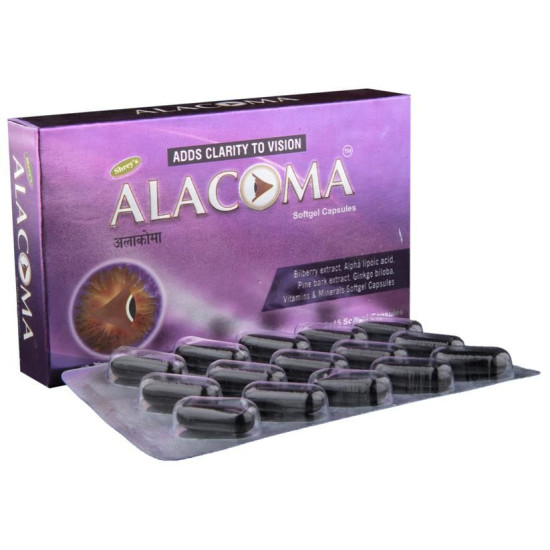 Shrey's Alacoma Softgel Capsules image