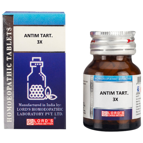 Lord's Antim Tart Trituration Tablet 3X image