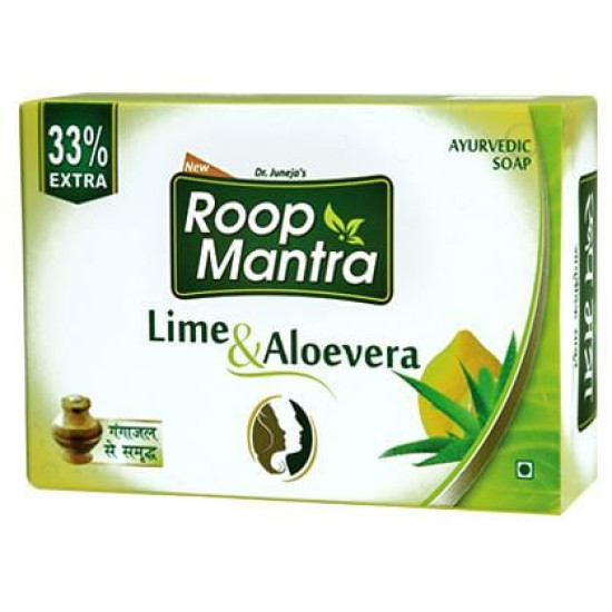 Roop Mantra Lime & Aloevera Soap image