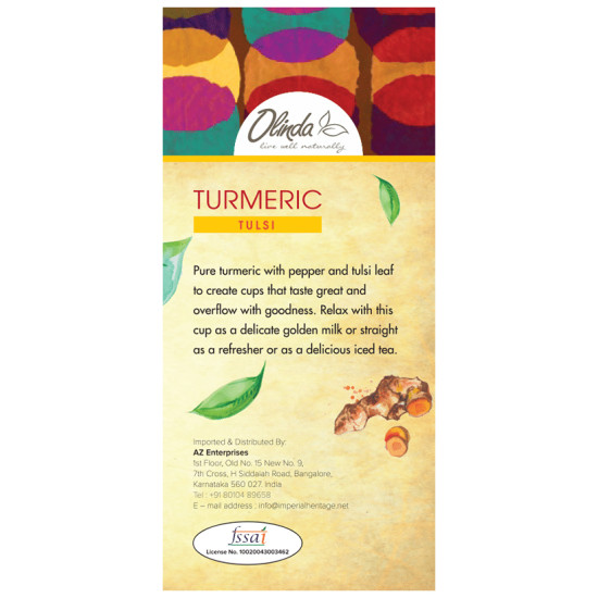 Olinda Turmeric Tea (2gm Each) Tulsi image