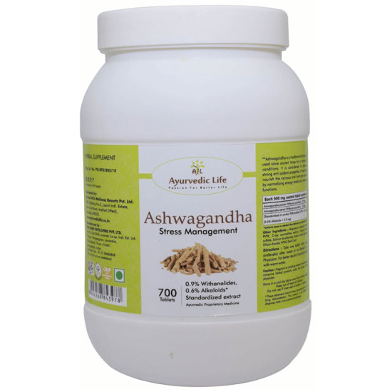 Ayurvedic Life Ashwagandha Stress Management Tablet image