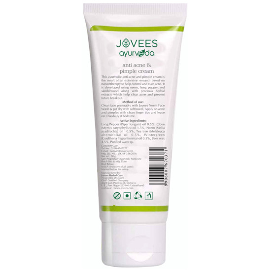 Jovees Anti Acne & Pimple Cream image