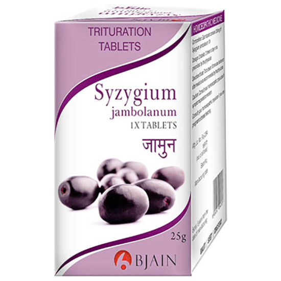 Bjain Syzygium Jambolanum Trituration Tablet 1X image