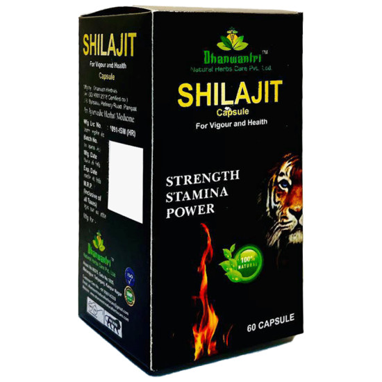 Dhanwantri Shilajit Capsule(60Each) image