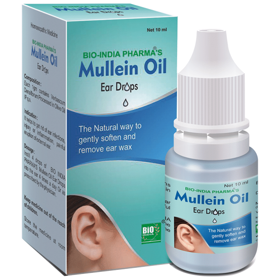 Bio India Mullein Oil Ear Drop image