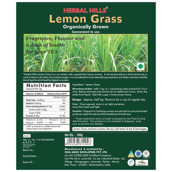 Herbal Hills Lemon Grass image