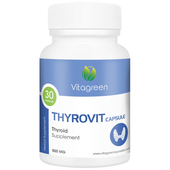 Vitagreen Thyrovit 500mg Capsule image