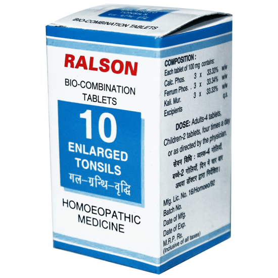 Ralson Remedies Bio-Combination 10 Tablet image