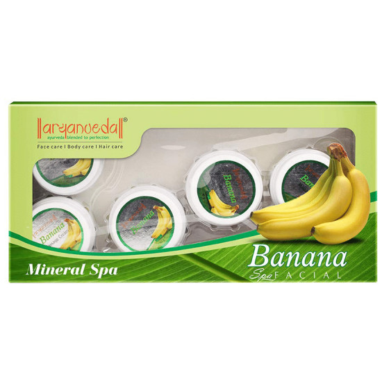 Aryanveda Banana Spa Facial Kit (210gm Each) image