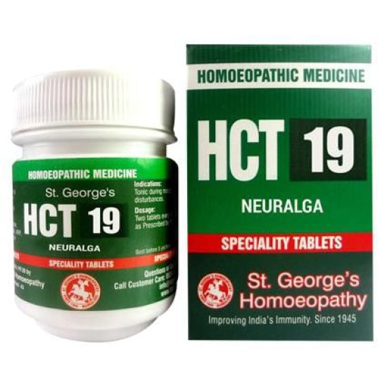 St. George’s HCT 19 Neuralgia Tablet image