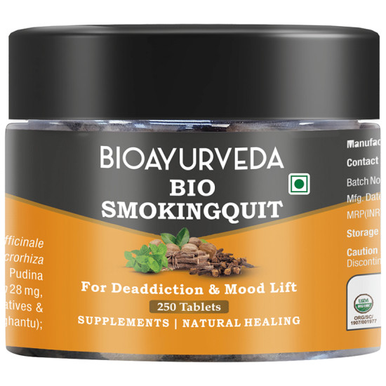 Bioayurveda Bio Smokingquit Tablet image