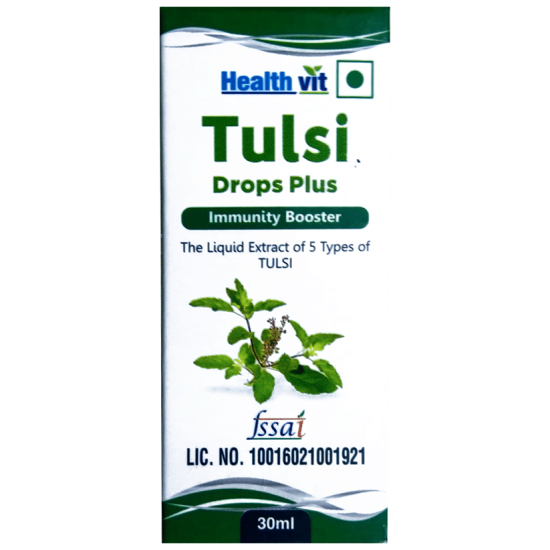 HealthVit Tulsi Drops Plus image