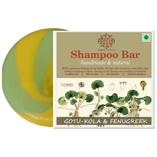 Pratha Shampoo Bar Gotu-Kola & Fenugreek image