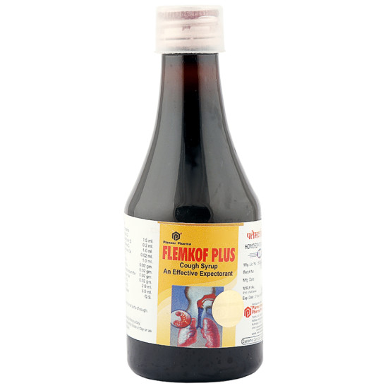 Pioneer Pharma Flemkof Plus Cough Syrup (500ml Each) image