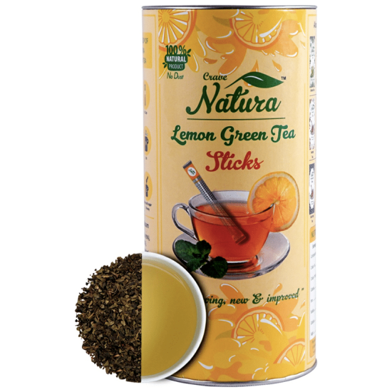 Crave Natura Lemon Green Tea Sticks image