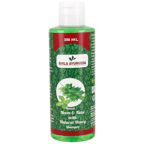 Birla Ayurveda Nezal Neem and Tulsi Shampoo image