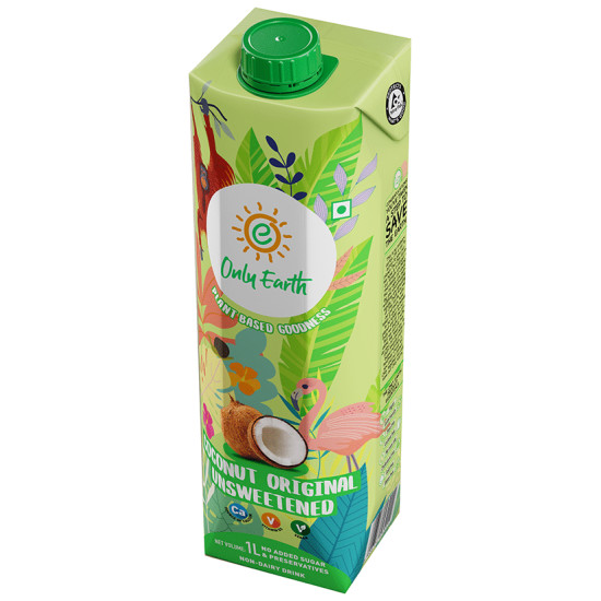 Only Earth Coconut Original Unsweetened Milk image