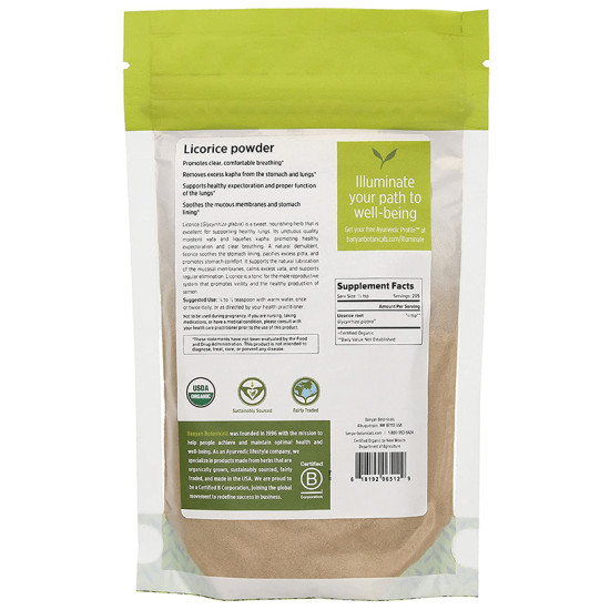 Banyan Botanicals Licorice (Glycyrrhiza Glabra) Powder image