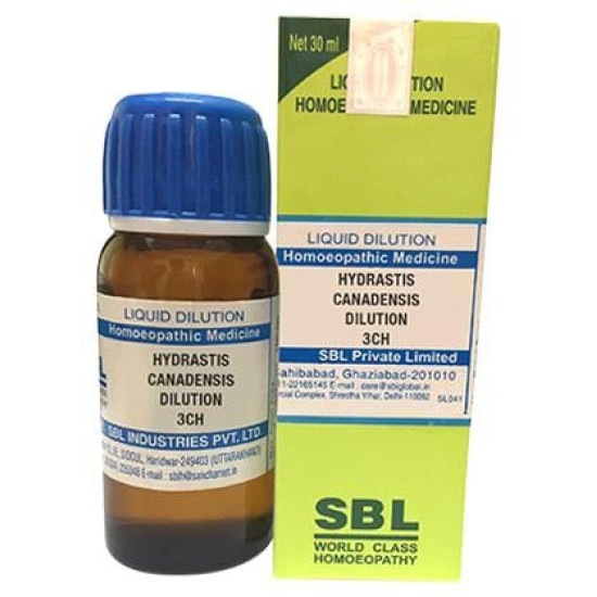 SBL Hydrastis Canadensis Dilution 3 CH image