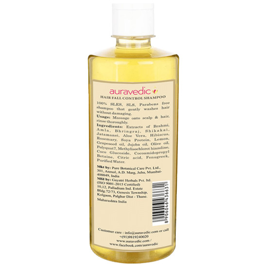 Auravedic Hair Fall Control Shampoo image