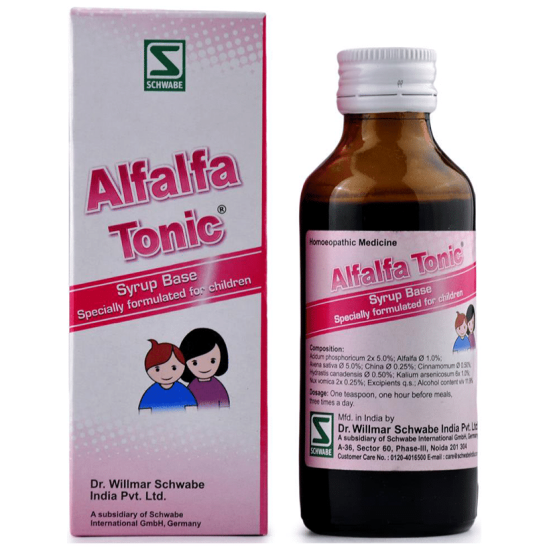 Dr Willmar Schwabe India Alfalfa Tonic For Children image