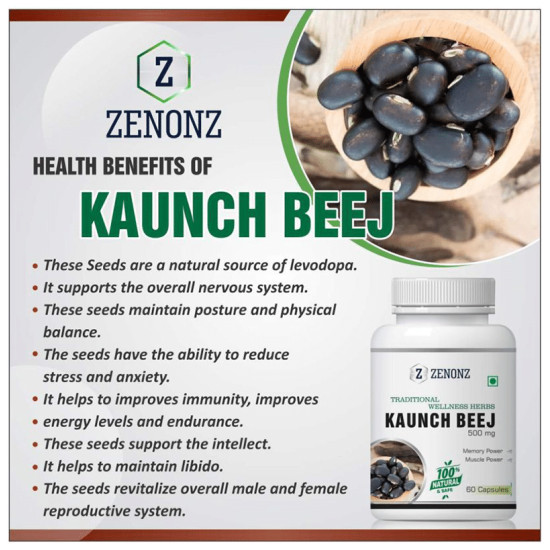 Zenonz Kaunch Beej 500mg Capsule image