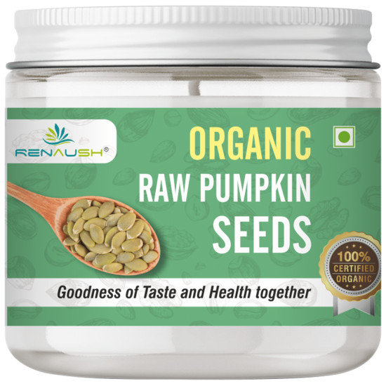 Renaush Combo Pack of Organic Raw Sunflower Seeds, Raw Pumpkin Seeds & Watermelon Seeds (250gm Each) image