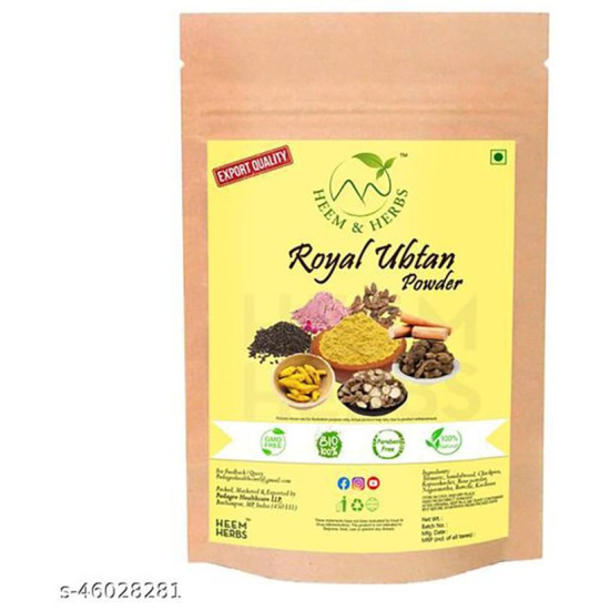 Heem & Herbs Royal Ubtan powder (100gm Each) image