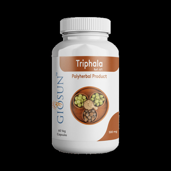 Giosun Triphala 500mg Veg Capsule image