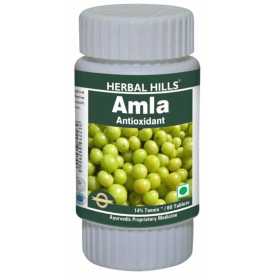 Herbal Hills Amla Antioxidant Tablet image