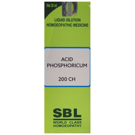 SBL Acidum Phosphoricum Dilution 200 CH image