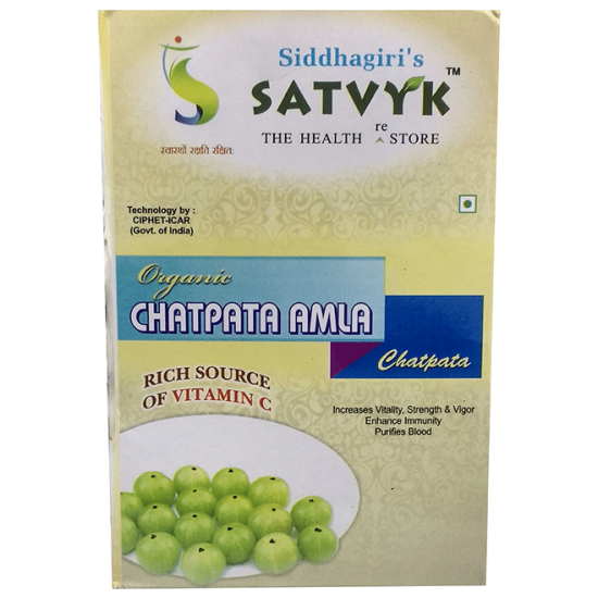 Satvyk Organic Amla Chatpata Candy image