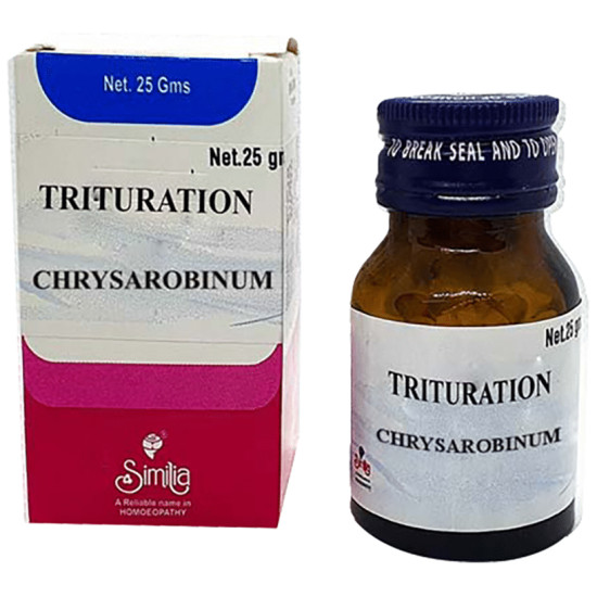 Similia Chrysarobinum Trituration Tablet 6X image