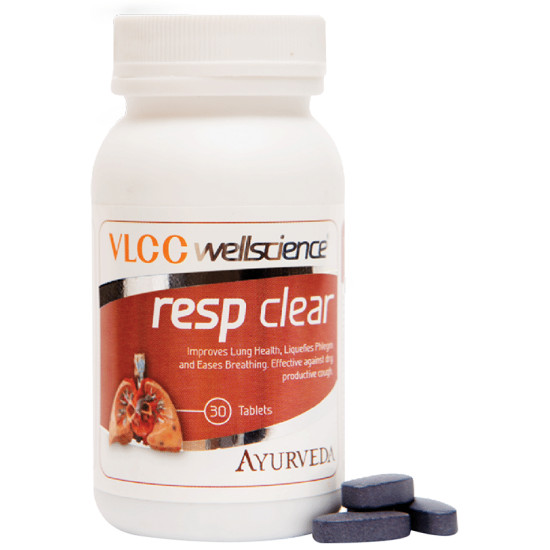 VLCC Wellscience Resp Clear Tablet image