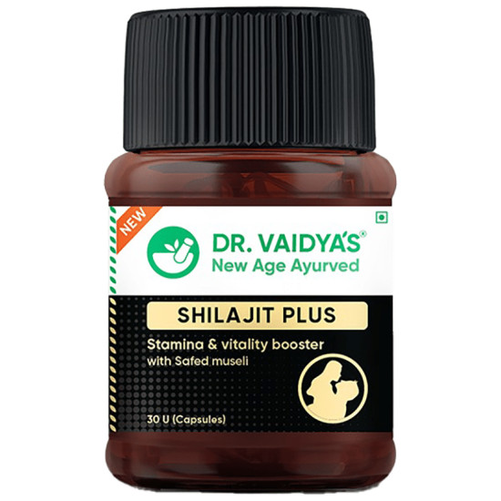 Dr. Vaidya's Shilajit Plus Capsule (30 Each) image