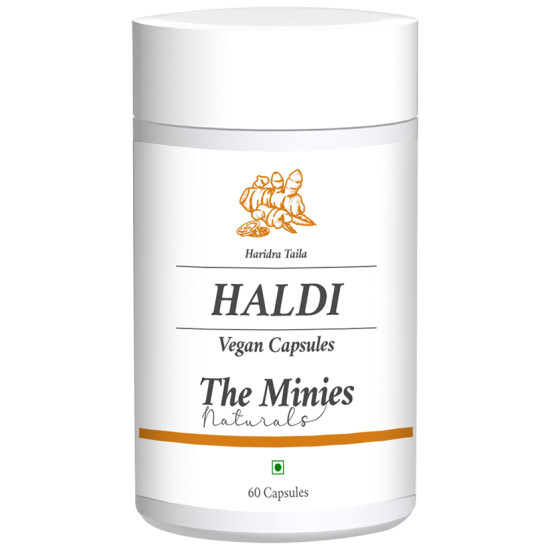 The Minies Naturals Haldi Vegan Capsule image