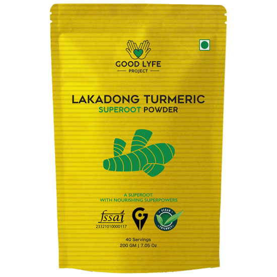 Good Lyfe Project Lakadong Turmeric Superoot Powder image