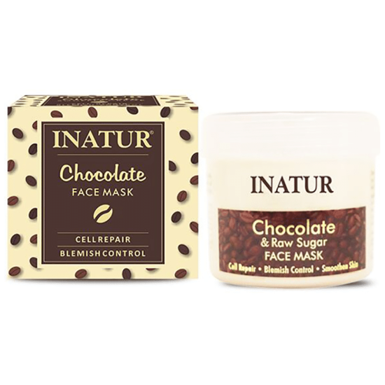 Inatur Chocolate and Raw Sugar Face Mask image