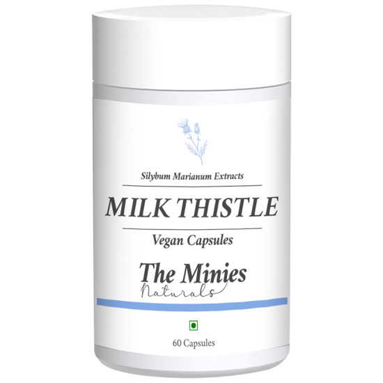 The Minies Naturals Milk Thistle Vegan Capsule image