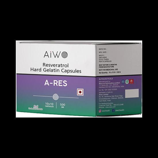 AIWO A-Res Resveratrol Hard Gelatin Capsule image