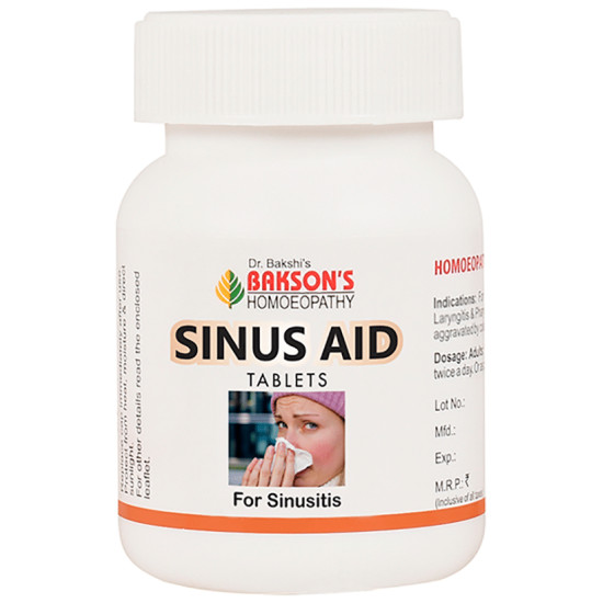 Bakson's Sinus Aid Tablet image