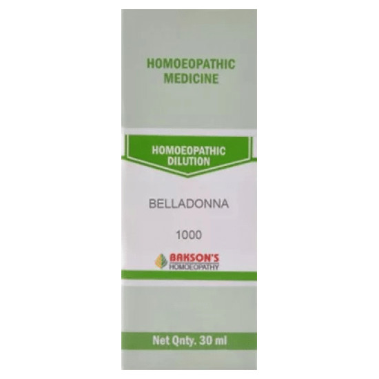 Bakson's Belladonna Dilution 1000 CH image