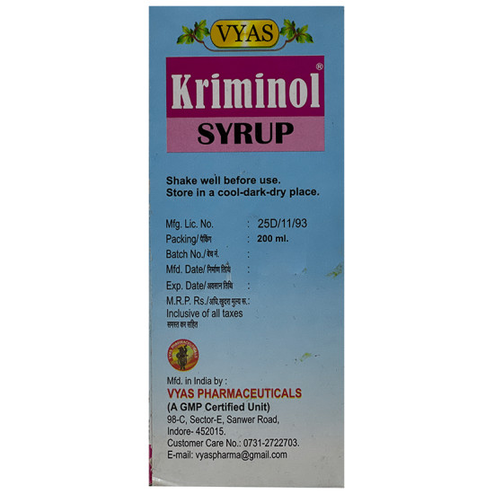 Vyas Kriminol Syrup image