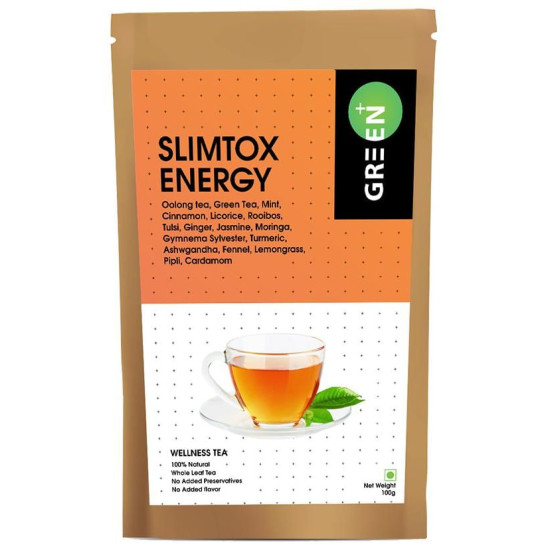 Budwhite Green+ SlimTox Energy Wellness Tea image