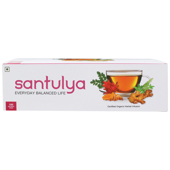 Santulya Certified Organic Herbal Infusion Tea Bag (1.8gm Each) image