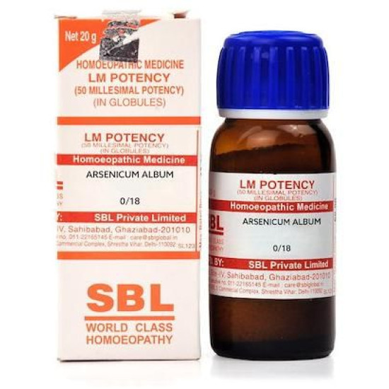 SBL Arsenicum Album 0/18 LM image