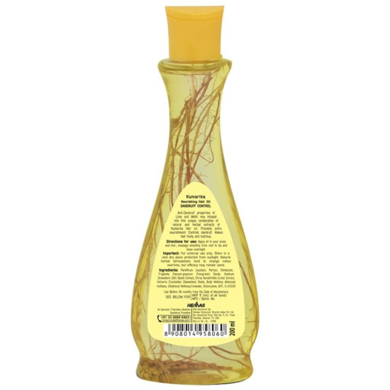 Kumarika Nourishing Hair Oil Dandruff Control image